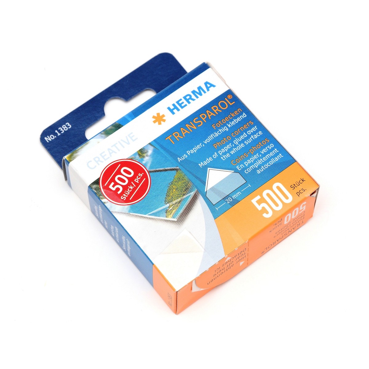 Herma Rożki narożniki przylepce do zdjęć i albumu 500szt (1383)