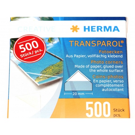 Herma Rożki narożniki przylepce do zdjęć i albumu 500szt (1383)