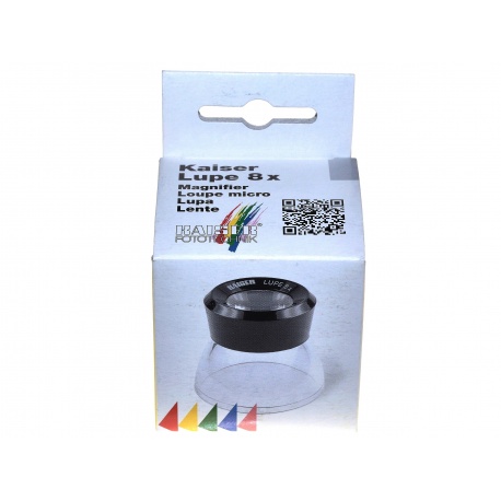 Kaiser Lupa z podstawką powiększenie 8X (2334) do przeglądania filmu