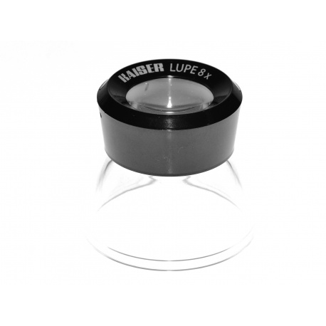 Kaiser Lupa z podstawką powiększenie 8X (2334) do przeglądania filmu