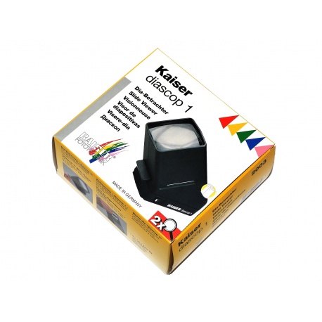 Kaiser Przeglądarka Diascop 1 na baterie (2003) do slajdów i klisz dia