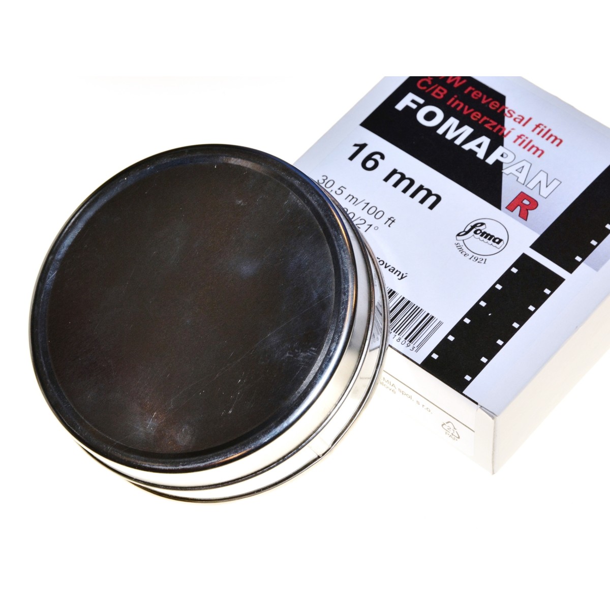 Foma Fomapan R 100 Standard 30,5m film do kamery 16mm perforowany 1 str.