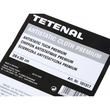 Tetenal Ściereczka do optyki nieimpregnowana biała - 20x25cm