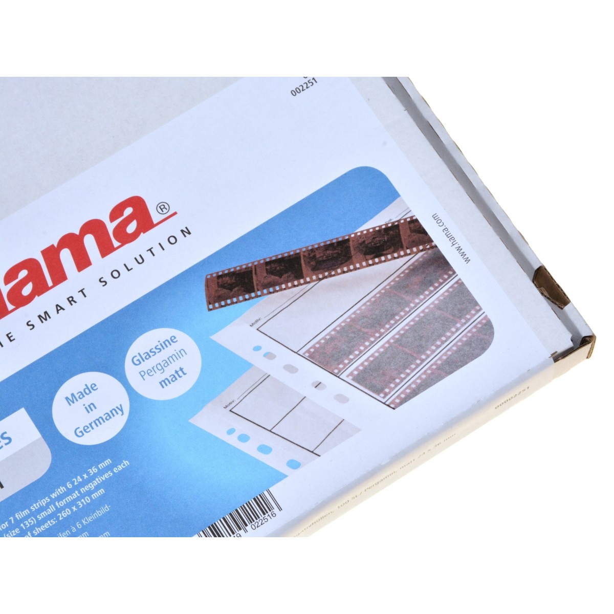 Hama Koszulki pergamin film 13mm 100 sztuk (2251) folie na filmy, klisze