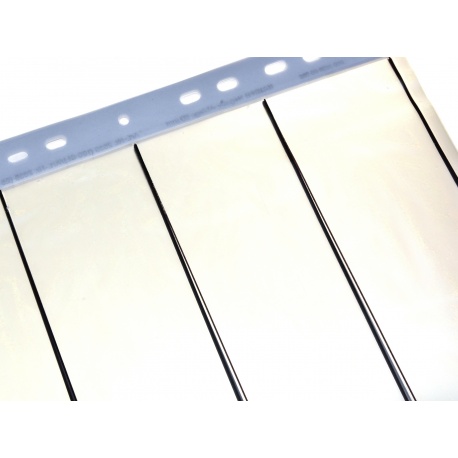 Kaiser Koszulki acetat typ 120 10 sztuk - przezroczysta folia na filmy