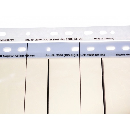 Kaiser Koszulki acetat typ 120 10 sztuk - przezroczysta folia na filmy