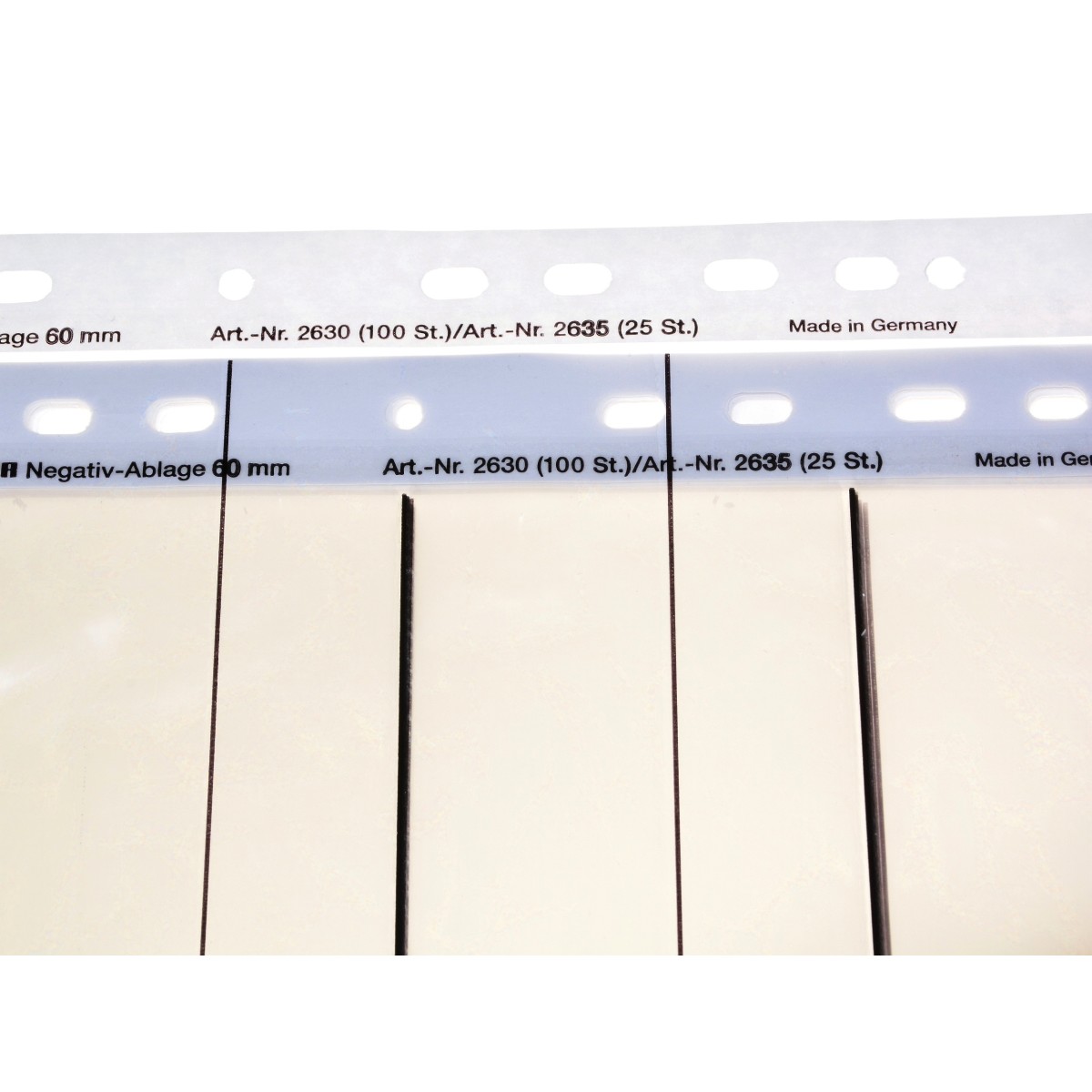 Kaiser Koszulki acetat typ 120 10 sztuk - przezroczysta folia na filmy