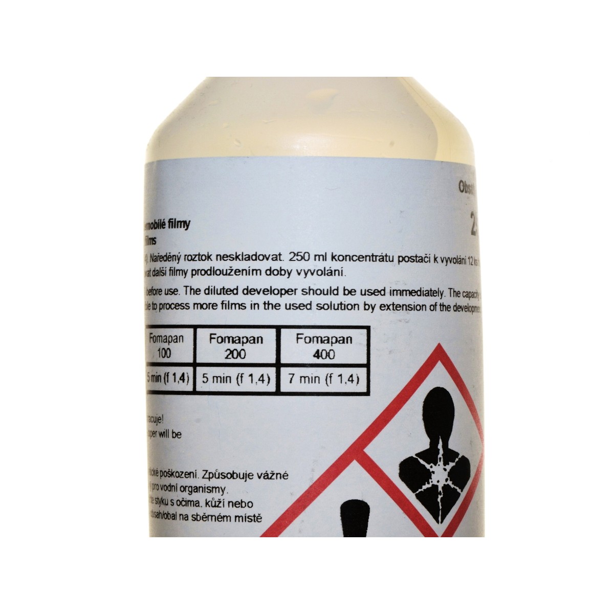 Foma Fomadon LQR 250ml kontrastowy do klisz czarno-białych