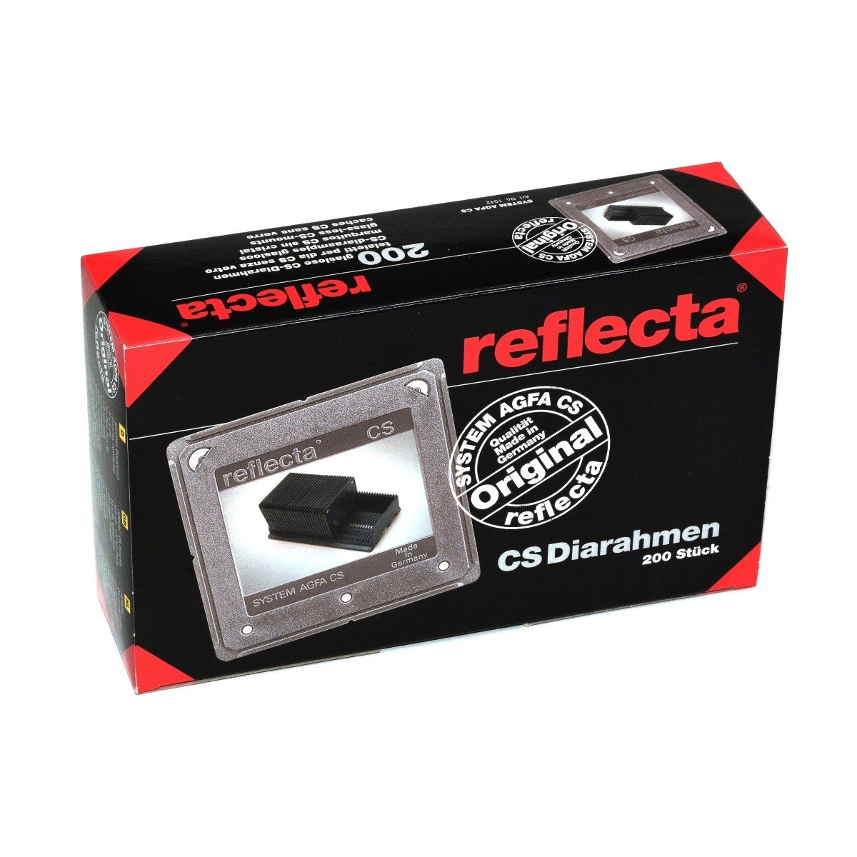 Reflecta Ramki CS 5x5cm na slajdy 24x36mm 200szt (1042)