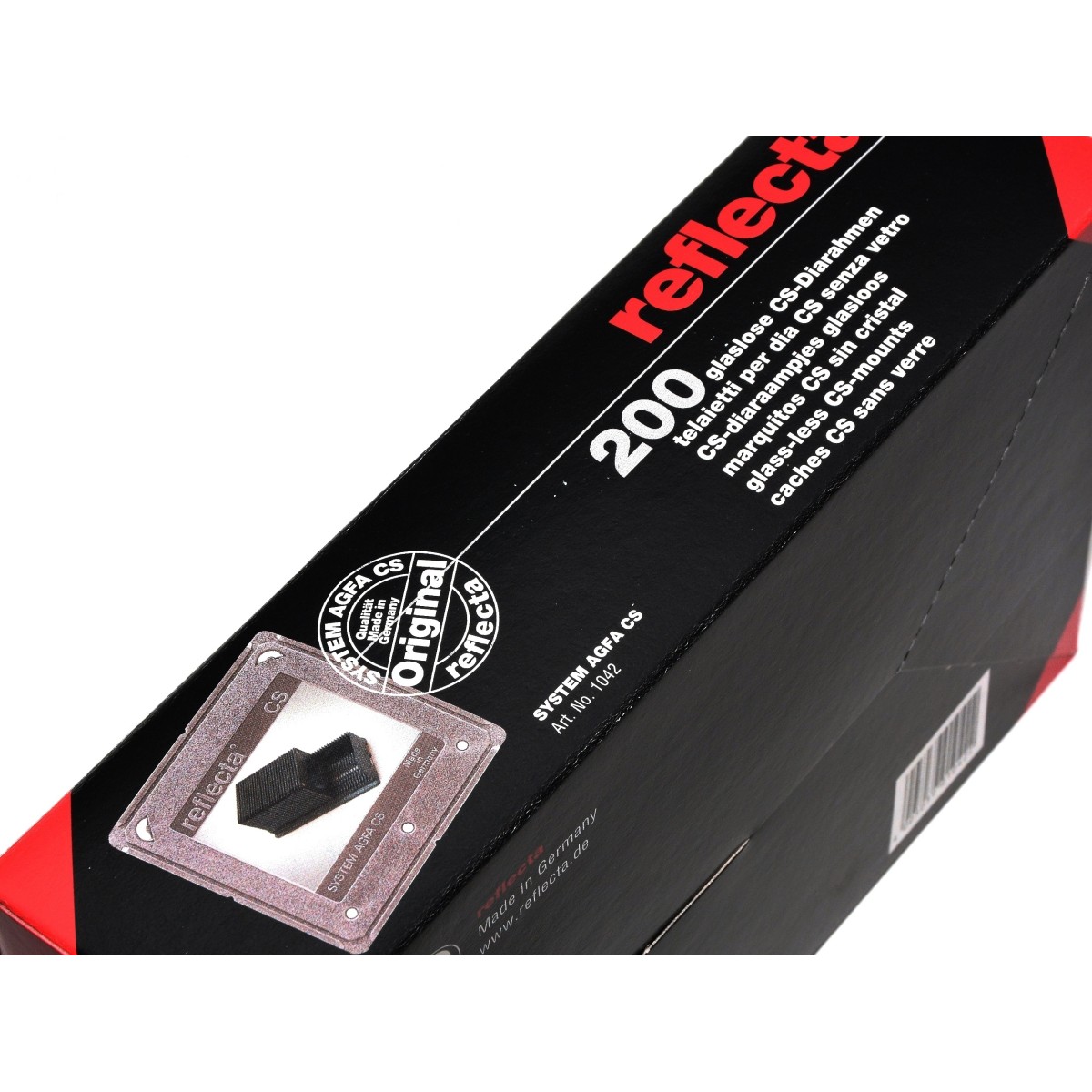 Reflecta Ramki CS 5x5cm na slajdy 24x36mm 200szt (1042)