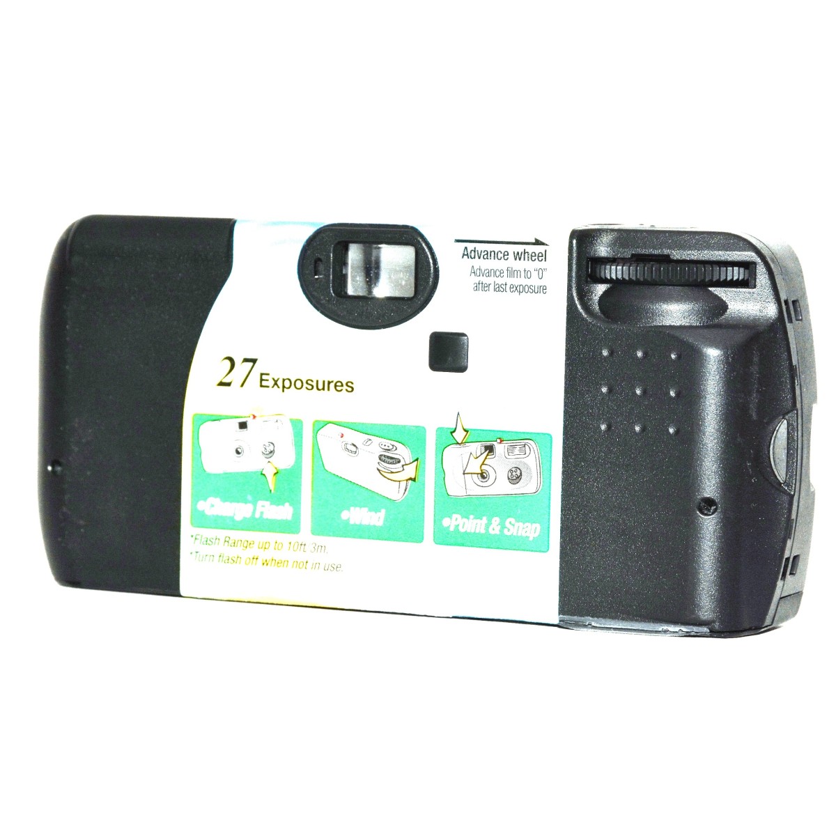 Fuji Fujifilm Aparat jednorazowy Quicksnap 400 z fleszem do zdjęć