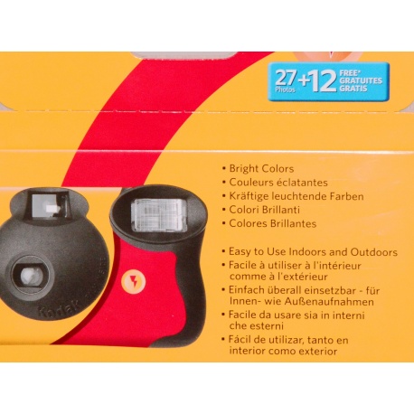 Kodak Fun Aparat jednorazowy 400 z fleszem - 29 zdjęć na wakacje