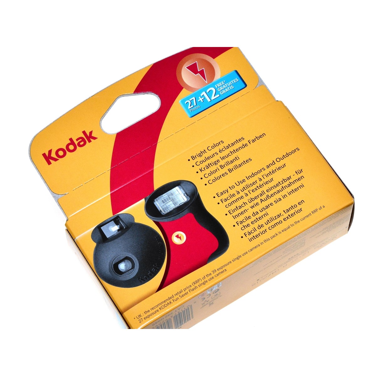 Kodak Fun Aparat jednorazowy 400 z fleszem - 29 zdjęć na wakacje