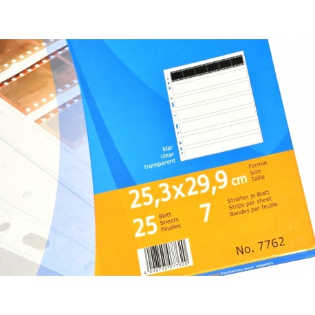 Herma Koszulki PP na 7 pasków po 6 klatek film 135 10szt (7762)