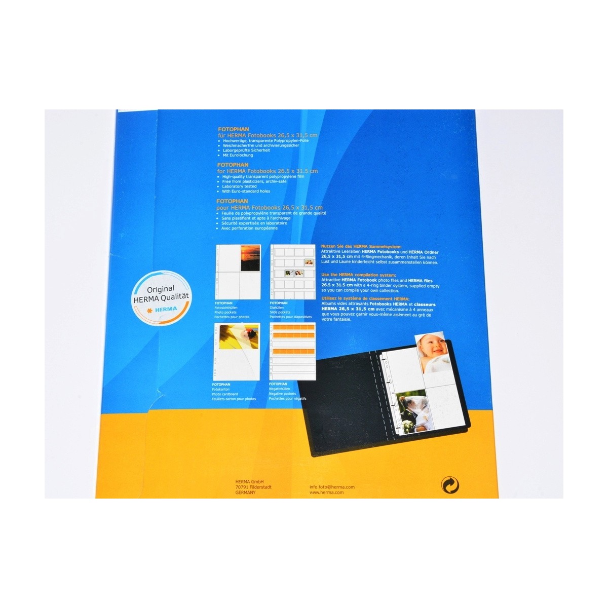 Herma Koszulki PP na 7 pasków po 6 klatek film 135 10szt (7762)