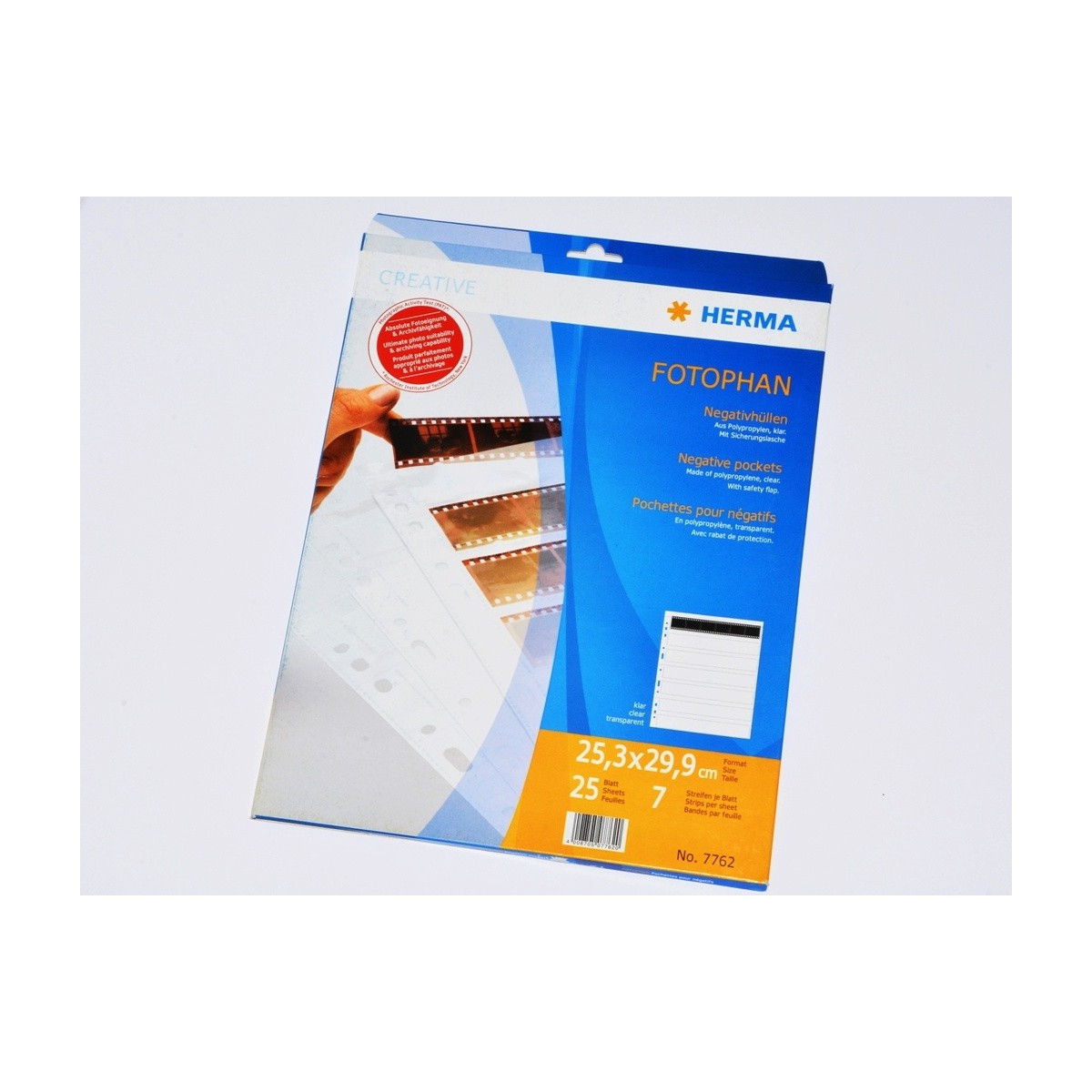 Herma Koszulki PP na 7 pasków po 6 klatek film 135 10szt (7762)
