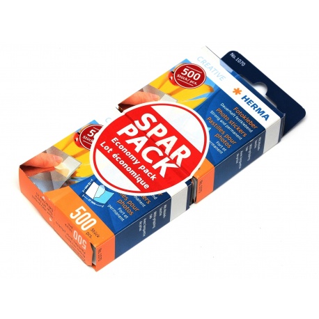 Herma Nalepki, podklejki, naklejki dwustronne do zdjęć 1000 szt.