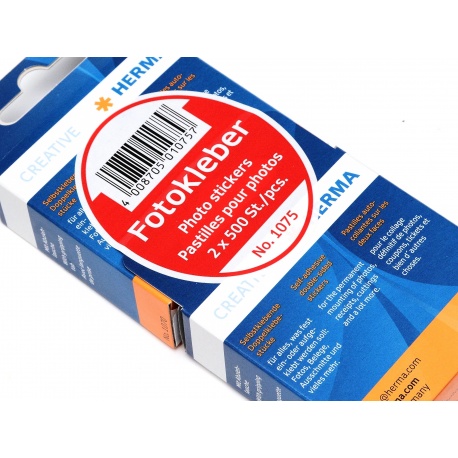 Herma Nalepki, podklejki, naklejki dwustronne do zdjęć 1000 szt.