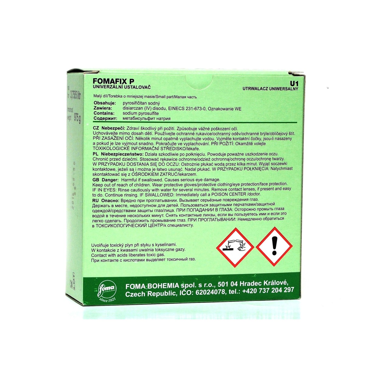 Foma Fomafix P utrwalacz uniwersalny na 5 litrów do klisz i odbitek