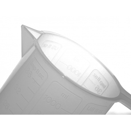 Paterson Pojemnik, zlewka, naczynie plastikowe na 1 litr