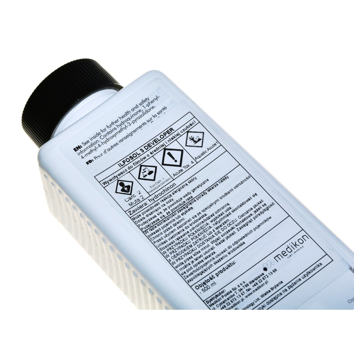 Ilford Ilfosol 3 wywoływacz do obróbki zwykłej 500 ml.