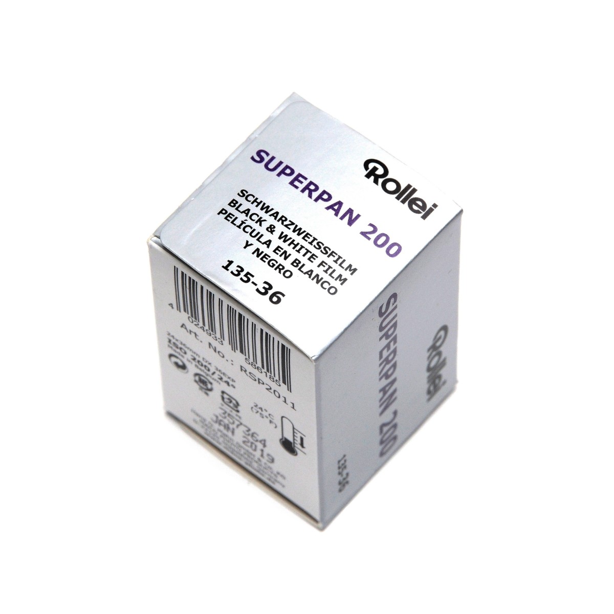 Rollei Superpan 200/36 film i slajd o dużym kontraście