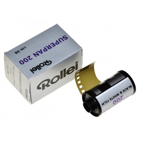 Rollei Superpan 200/36 film i slajd o dużym kontraście