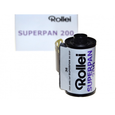 Rollei Superpan 200/36 film i slajd o dużym kontraście