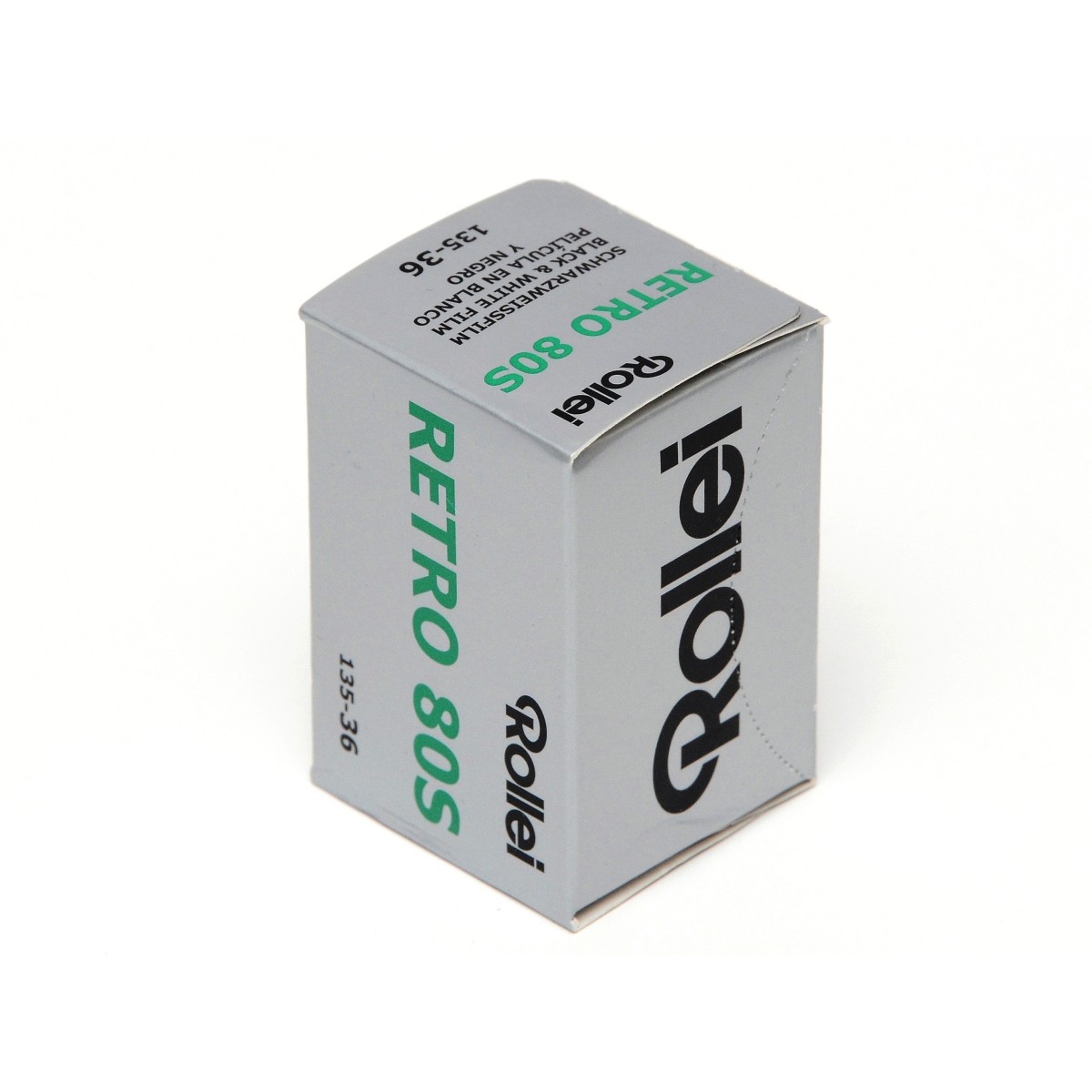 Rollei Retro 80S 135-36 niskoczuły film, klisza czarno-biała