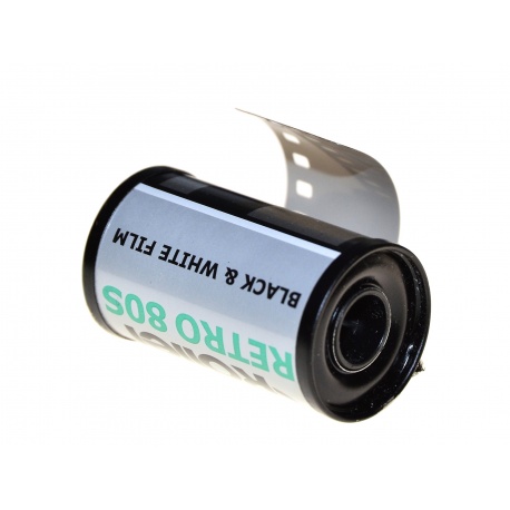 Rollei Retro 80S 135-36 niskoczuły film, klisza czarno-biała