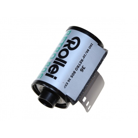 Rollei Retro 80S 135-36 niskoczuły film, klisza czarno-biała