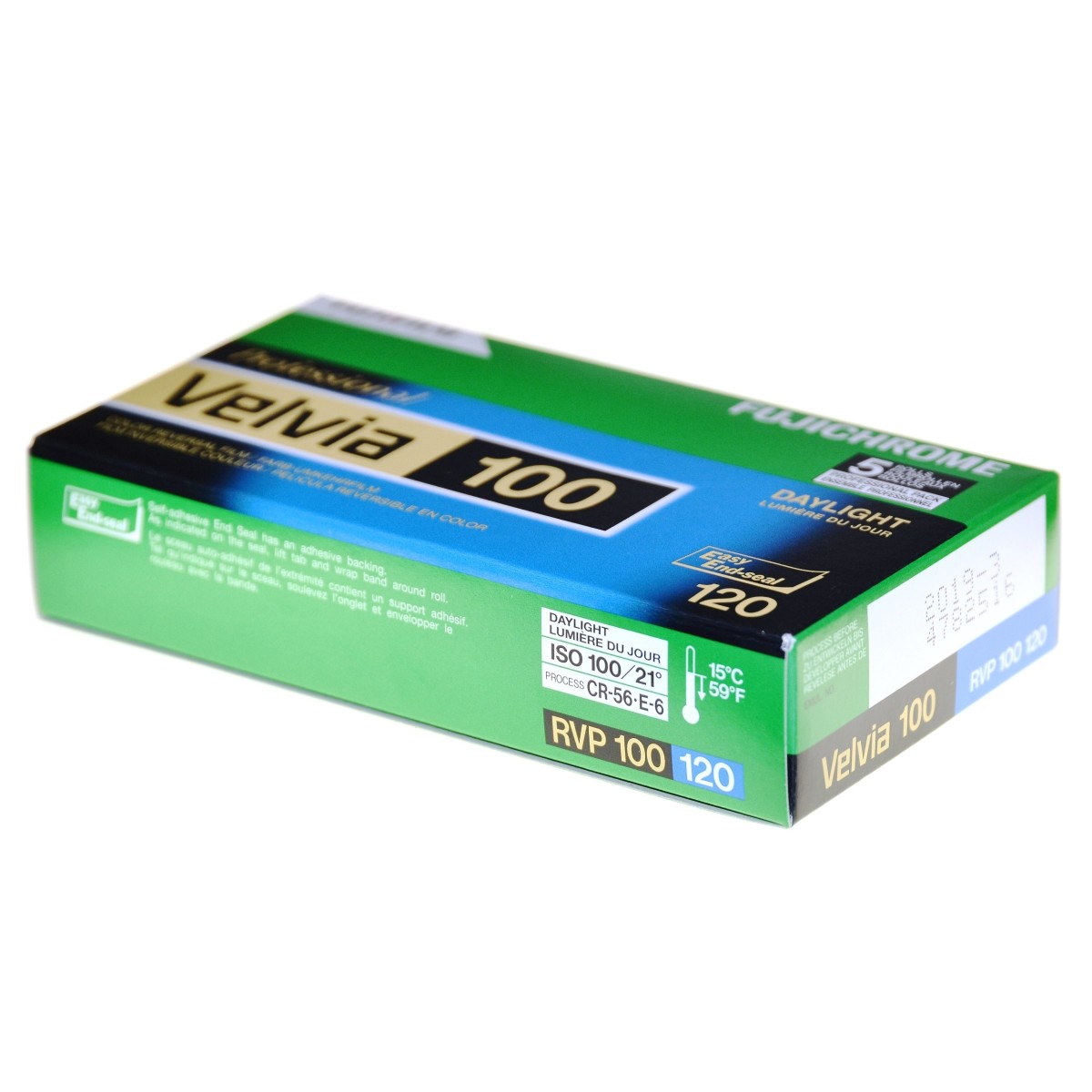 Fuji Fujichrome RVP Velvia 100/120 slajd kolorowy