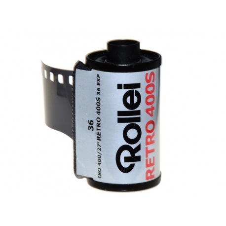 Rollei Retro 400S 135/36 film, klisza czarno biała