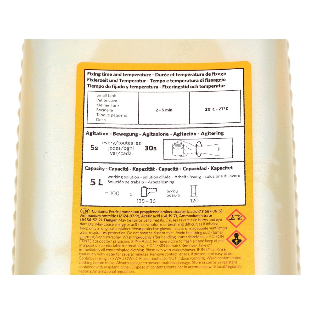 Kodak T-Max Fixer szybki utrwalacz stężony 1 litr - do filmów