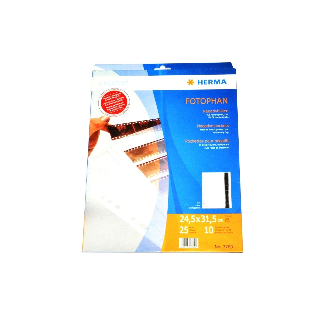 Herma Koszulki polipropylen 10x4 klatki 35mm 10szt (7760)