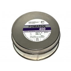 Foma Fomapan 400 30,5m. klisza z puszki, z metra 35mm. 