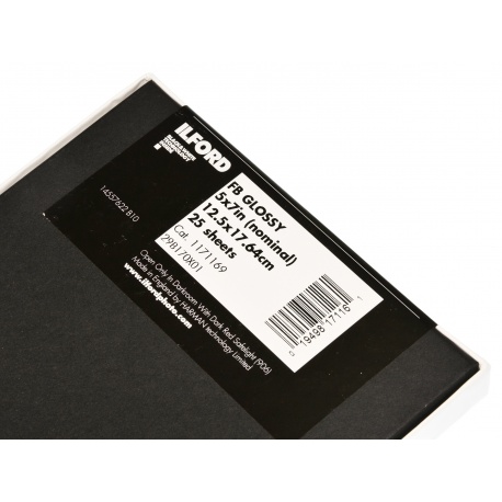 Harman Direct Positive papier BARYT błysk 5x7"/25 (12,7x17,8cm)