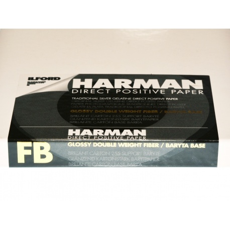 Harman Direct Positive papier BARYT błysk 5x7"/25 (12,7x17,8cm)