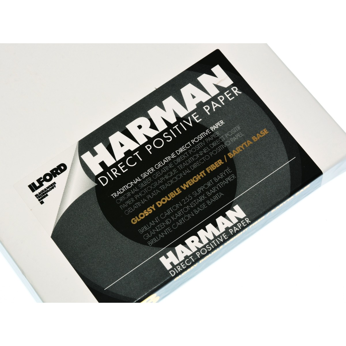 Harman Direct Positive papier BARYT błysk 5x7"/25 (12,7x17,8cm)