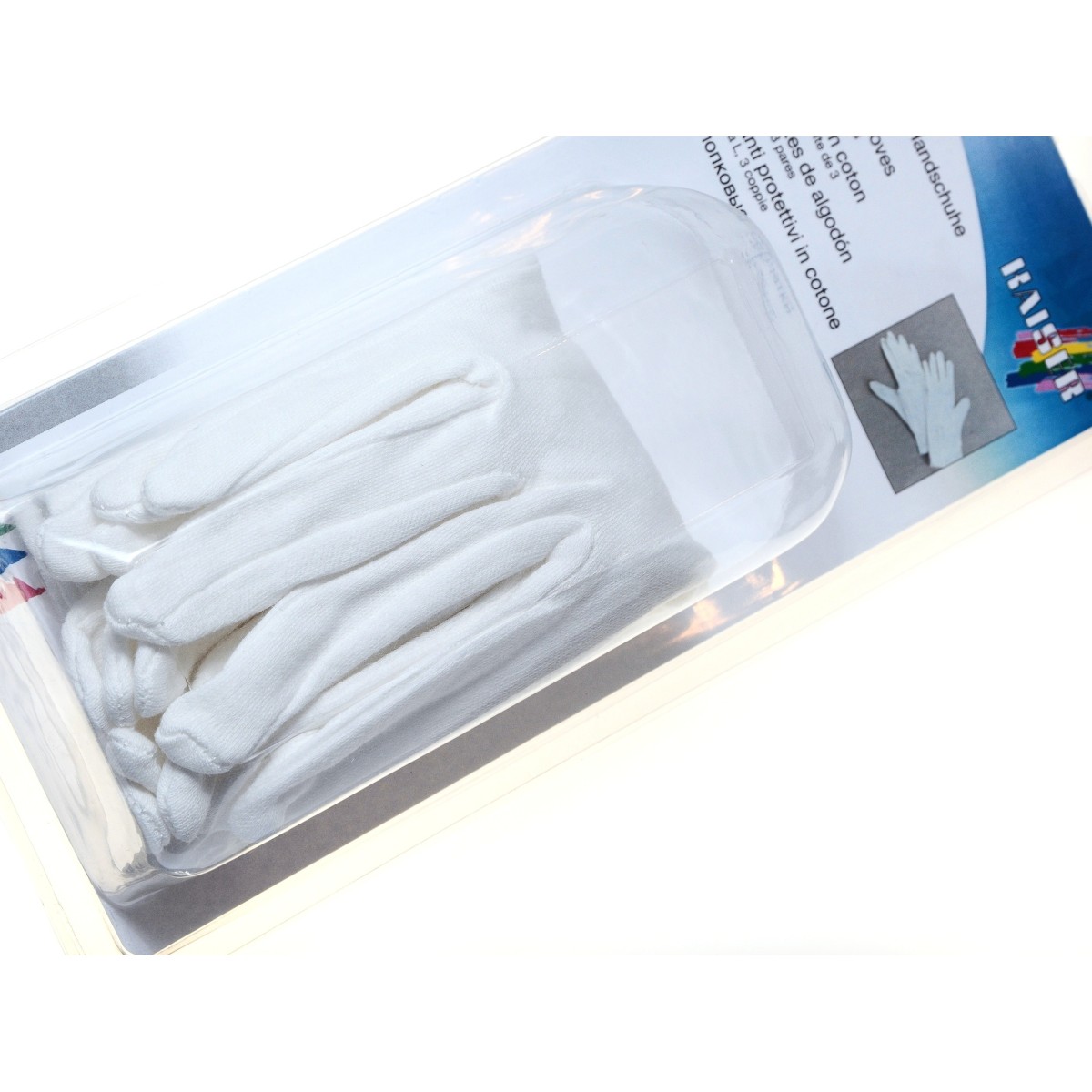 Kaiser Rękawiczki bawełniane niepylące do filmu 3 pary (6367)