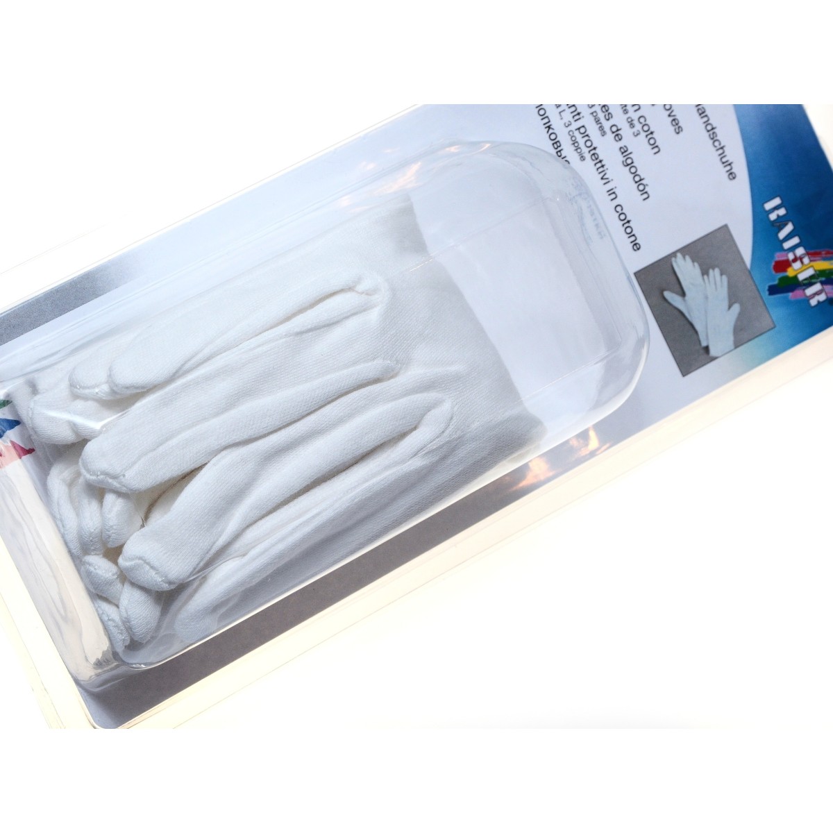 Kaiser Rękawiczki bawełniane niepylące do filmu 3 pary (6367)