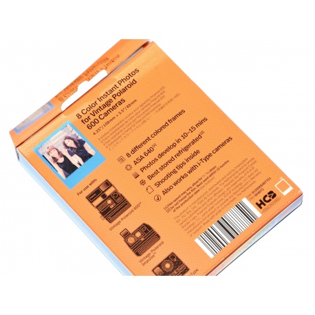 Polaroid Impossible Color Film 600 Color Frame wkład 8 zdjęć