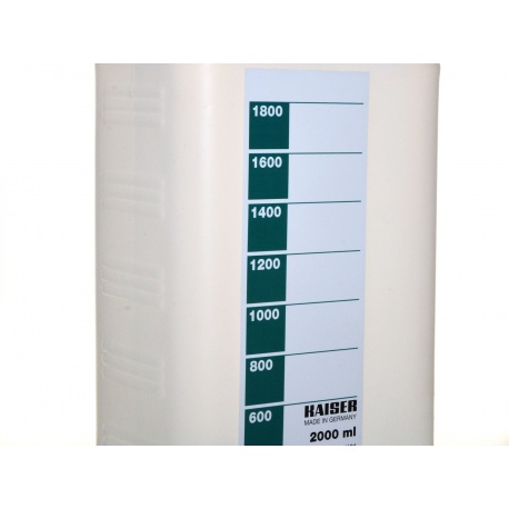 Kaiser Butelka naczynie na chemię foto - mleczne 2 l. (4194)