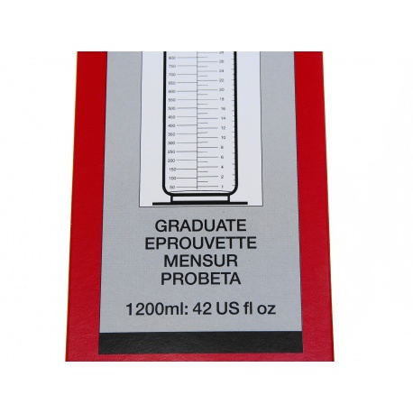 Paterson Menzurka 1200 ml. przezroczysta do chemii