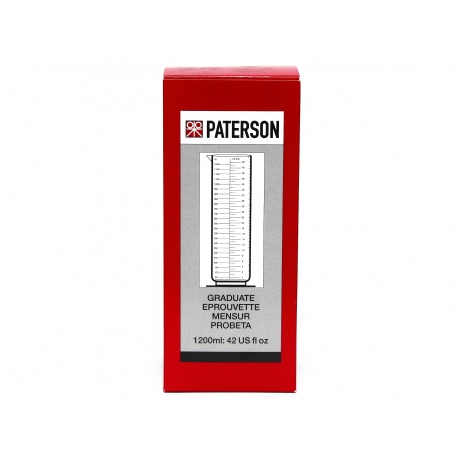 Paterson Menzurka 1200 ml. przezroczysta do chemii