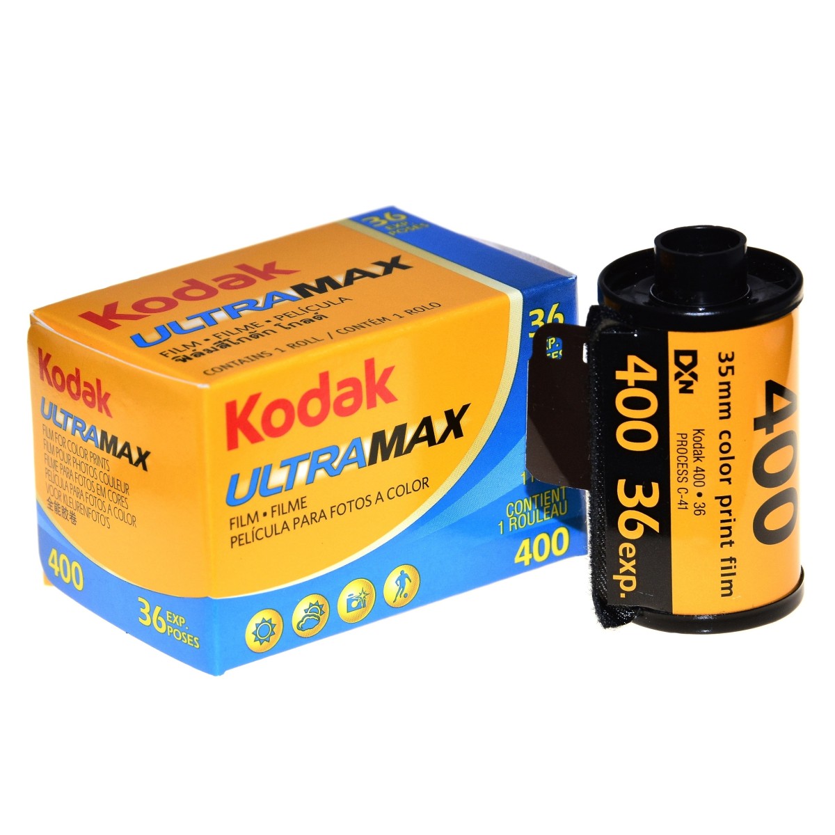 Kodak Gold Ultra 400/36 film kolorowy na wakacje zabawę