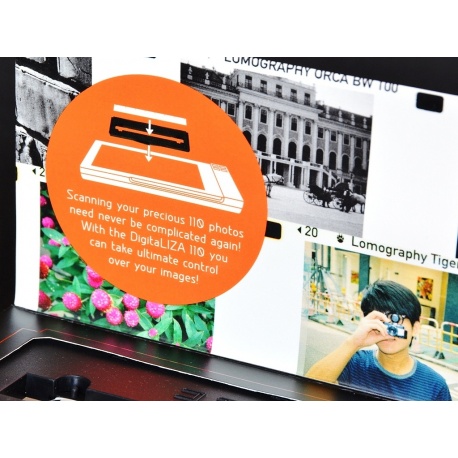 Lomography DigitaLIZA 110 Film Scanning Mask do skanowania