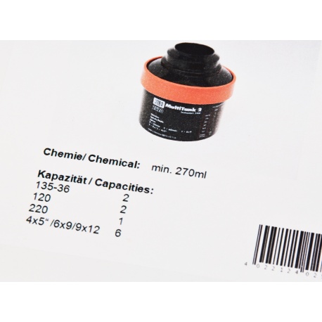 Jobo Koreks na 2 filmy 6 błon ciętych (2520) do wywoływania