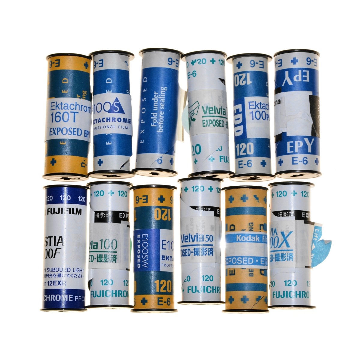 Wywołanie diapozytywu barwnego - slajdu typ 120 w procesie E6