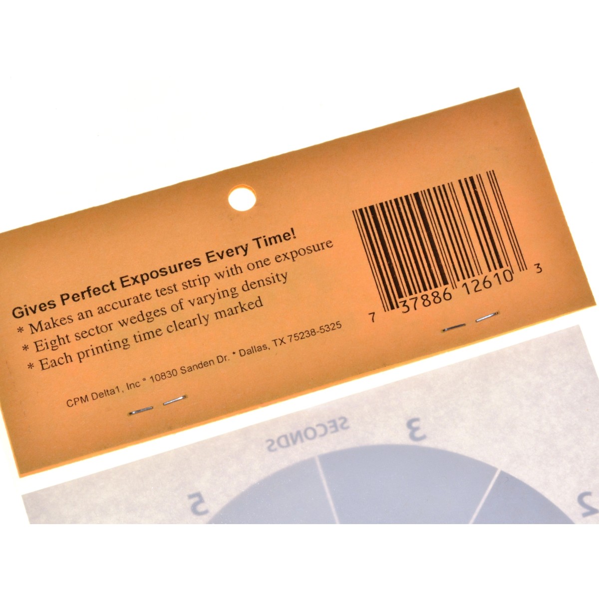 Delta Klin do ustalania czasu naświetleń zdjęć i odbitrk B&W